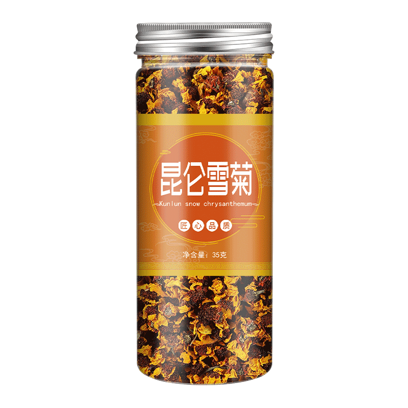 养生茶昆仑新疆非特级胎菊冰雪