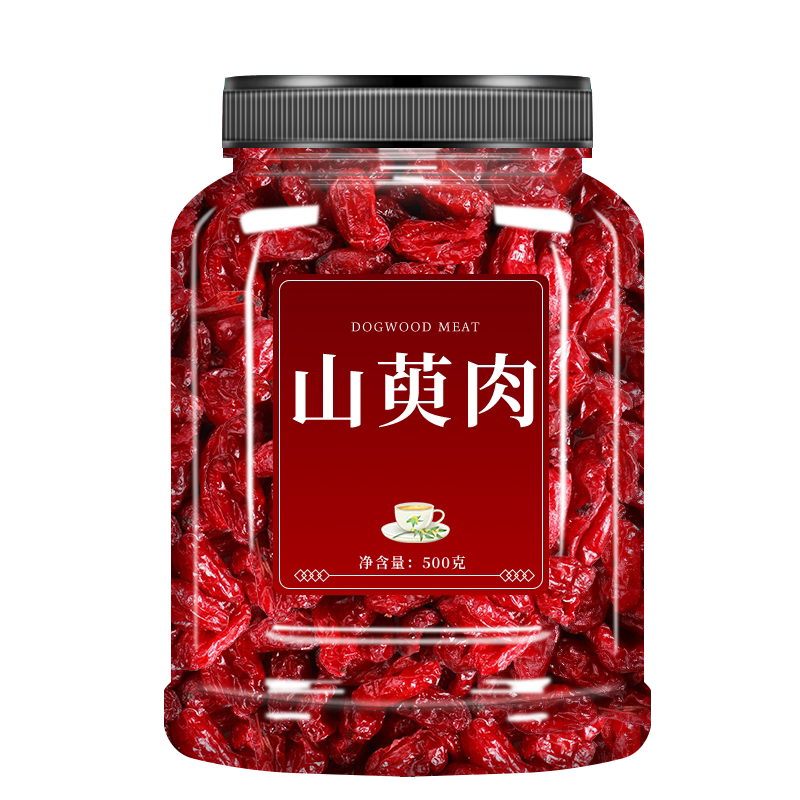 山茱萸500g克野生中药材山茱萸干山茱萸肉山茱萸茶山茱肉无核枣皮