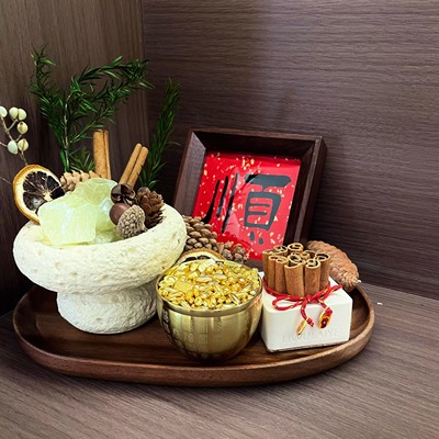 招财桌面摆件客厅玄关家居摆件聚宝盆房间装饰品乔迁新居改造物件