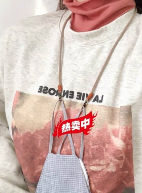 手机挂绳斜挎可调节背带挂脖防丢失神器情侣背夹加长结实挂链