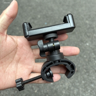 手机直播支架三脚架配件通用机位增加器手机夹子主播多机位夹卡扣式固定夹三角架夹杆拓展夹双机位