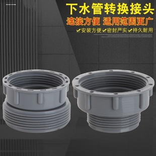 厨房水槽下水管接头内螺纹45mm转58mm外螺纹变径30/32mm内径软管