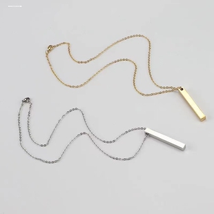 清冷仙女款吊坠项链锁骨链轻奢小众不掉色Y字链