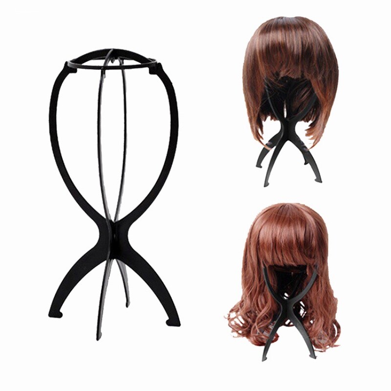假发支架放置头发头模支撑架发套架子头套帽子收纳架专用撑子图片