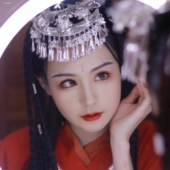 头饰琵琶行同款 发夹苗银簪子配饰汉服苗疆少女发饰