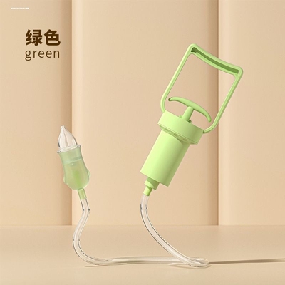抽拉式婴儿吸鼻器新生儿手动负压清理鼻涕鼻屎通鼻塞洗鼻神器新款