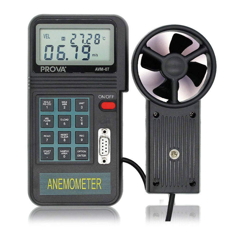 台湾泰仕宝华风叶轮式风速计AVM-01/03/05/07风速风温风量仪