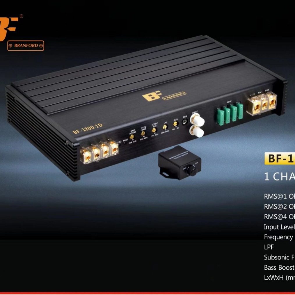 2026款数字D类车载低音功放/数字低音功放/单声路D类功率低