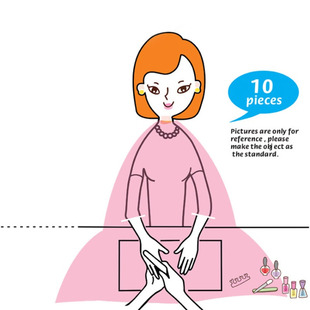 厂家直销 一次性美甲PE材质防护衣裙 隔绝灰尘吸附洁净无尘服