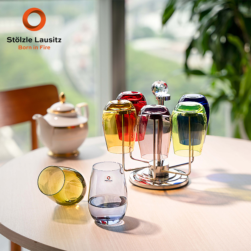 德国stolzle不倒翁果汁杯