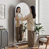 可移动服装 店全身镜家用落地跳舞全身镜显瘦网红拍照大镜子全身镜