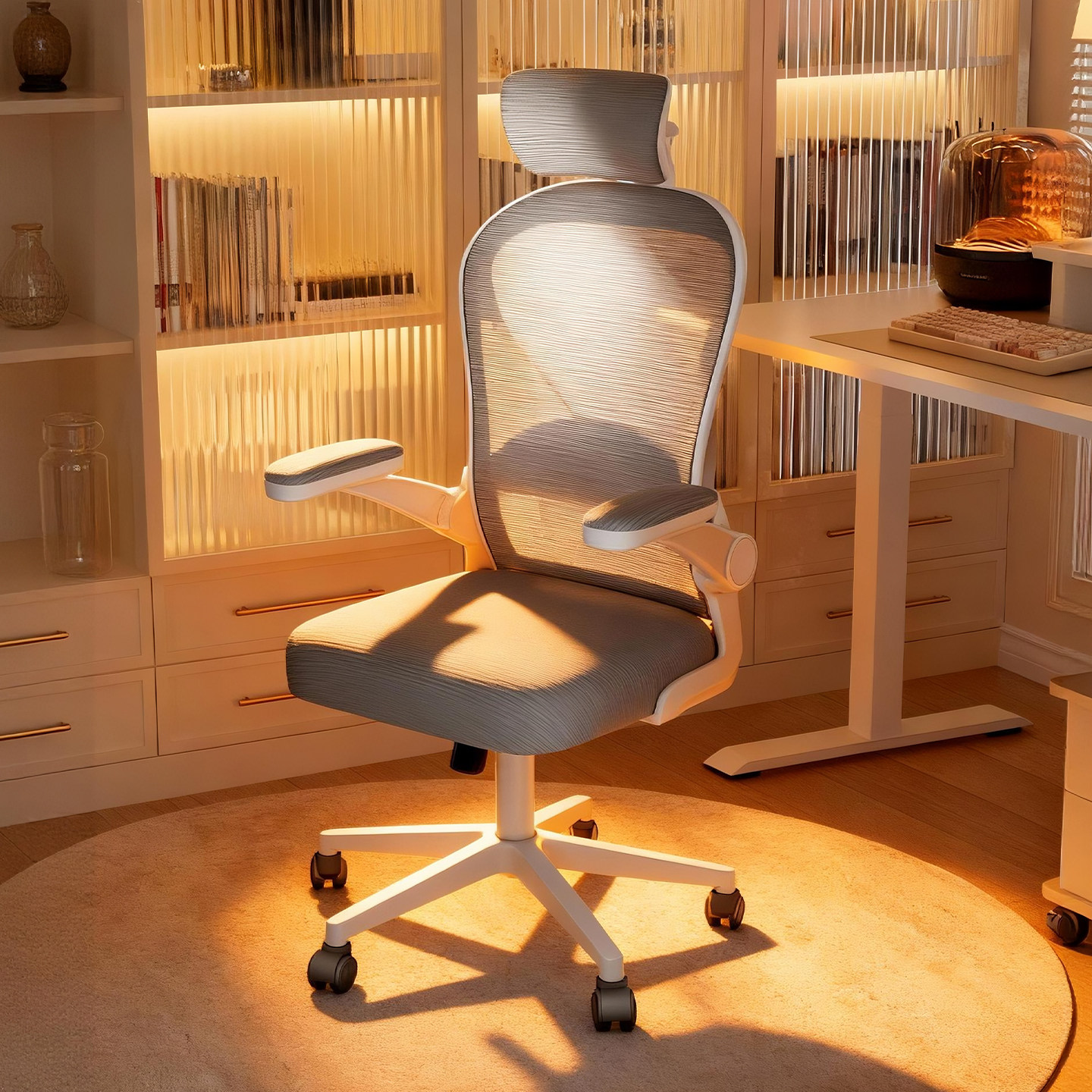 人体工学椅子舒适久坐家用耐用学习办公椅书房旋转护腰升降电脑椅