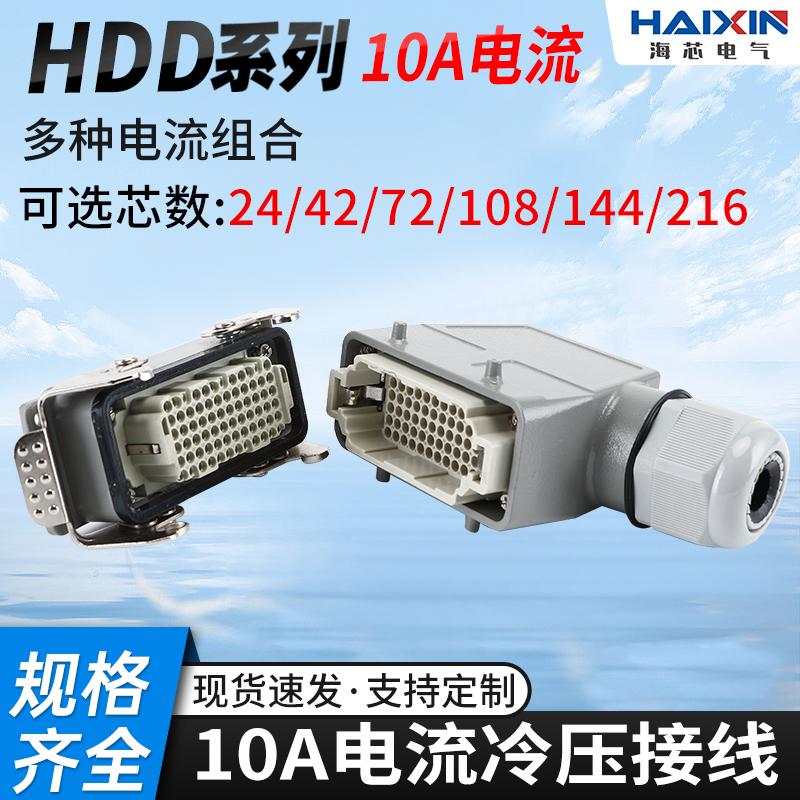 24到216芯可选高防护重载连接器