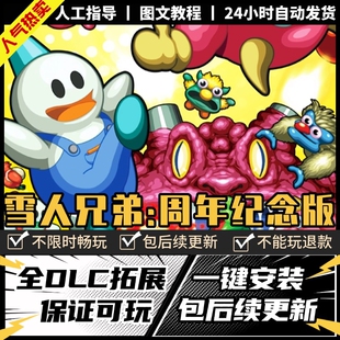 雪人兄弟 PC+模拟器双版本 送金手指模拟器yuzu电脑单机游戏双人