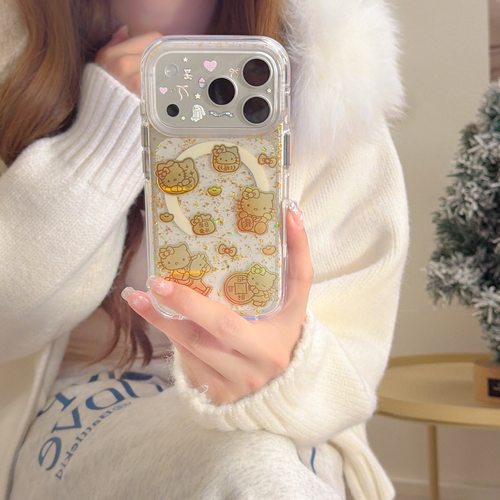 招财猫凯蒂猫苹果17promax手机壳