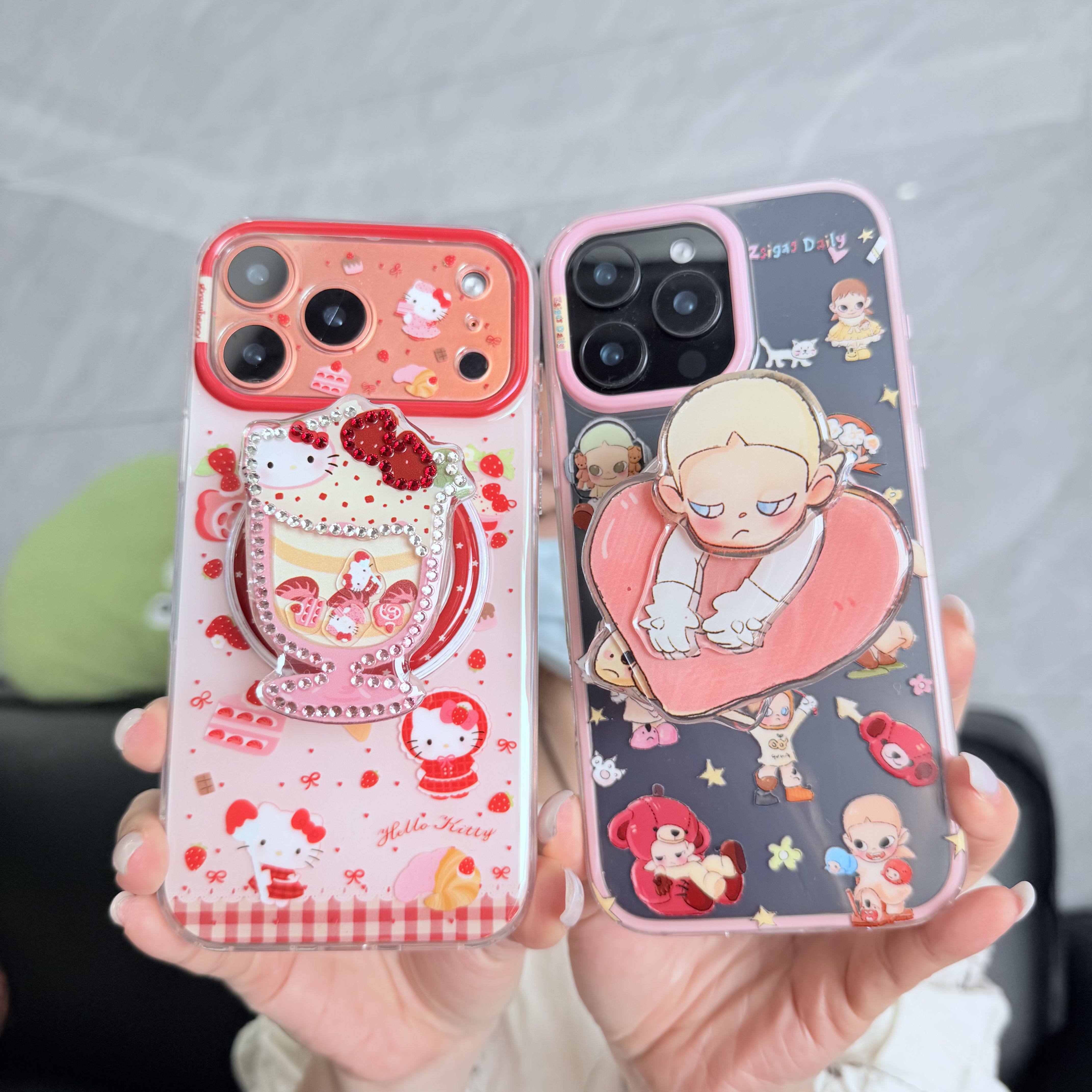 三丽鸥红蛋糕Kitty凯蒂猫适用iPhone17ProMax手机
