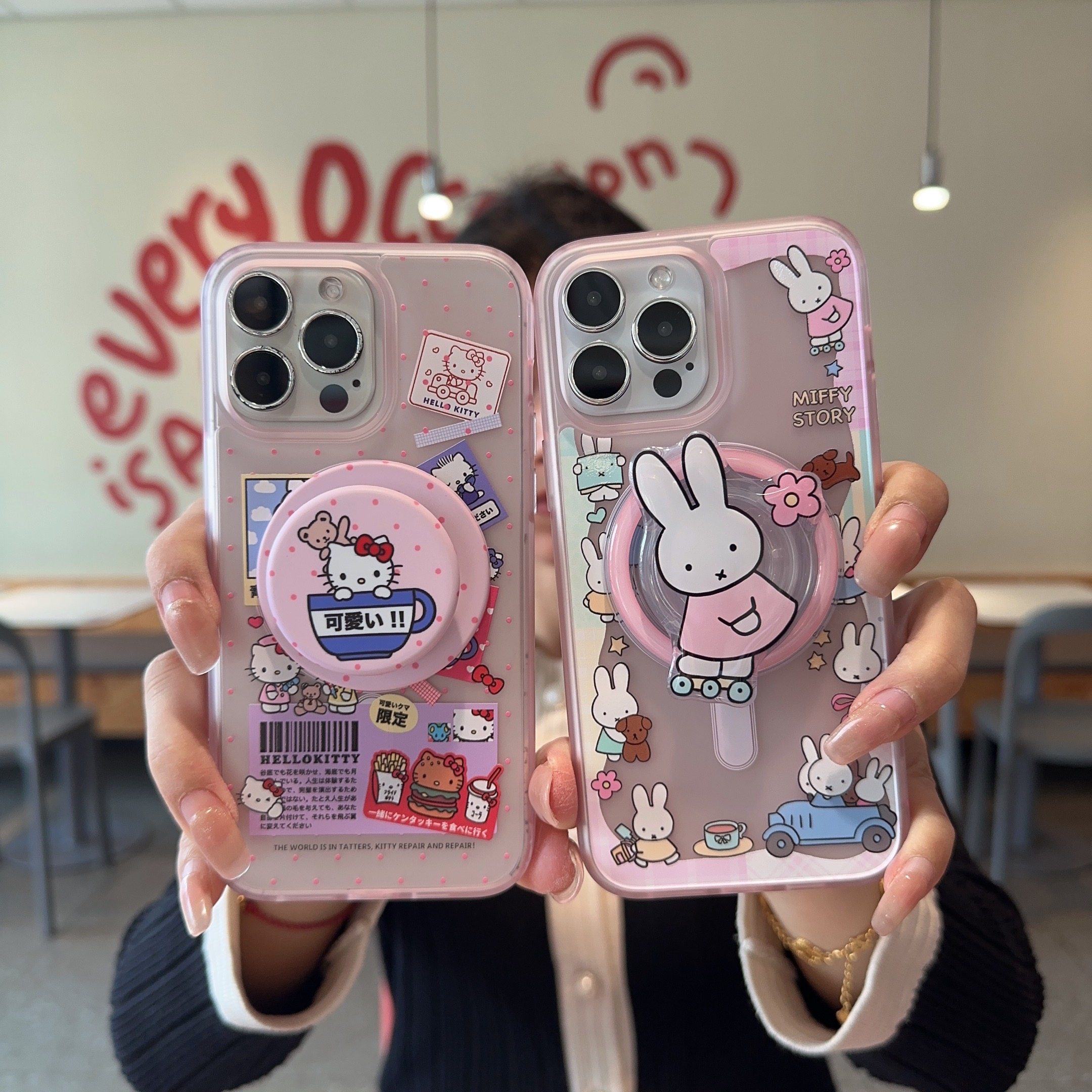 凯蒂猫硅胶卡通可爱苹果16手机壳