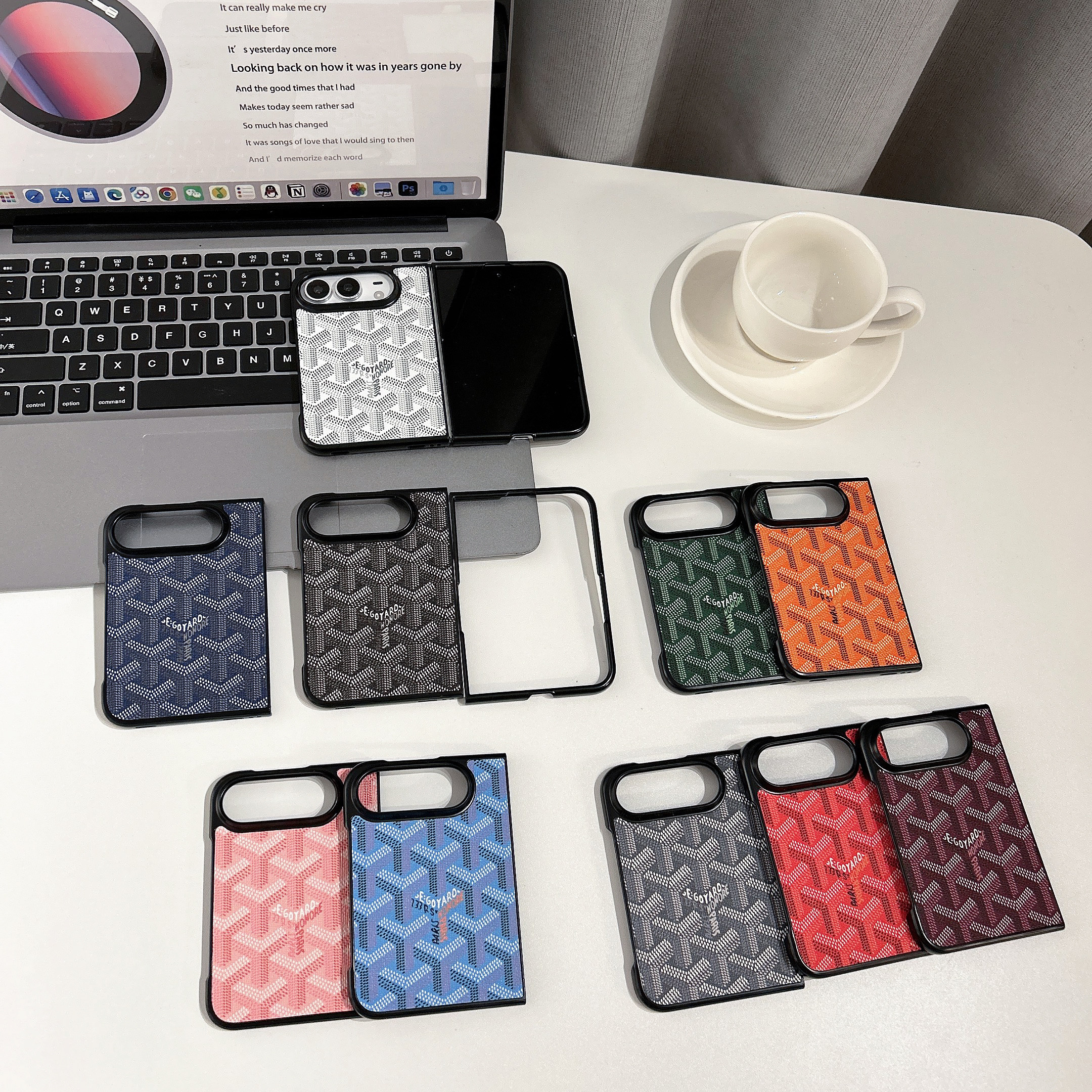 戈雅狗牙iPhoneDuo折叠屏手机壳