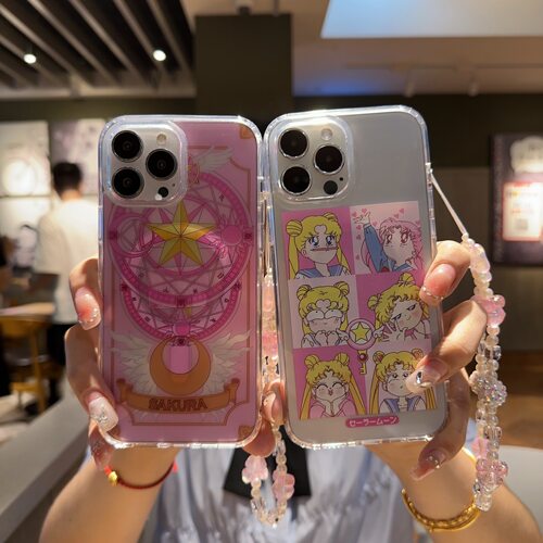 美少女百变小樱塔罗牌磁吸手机壳