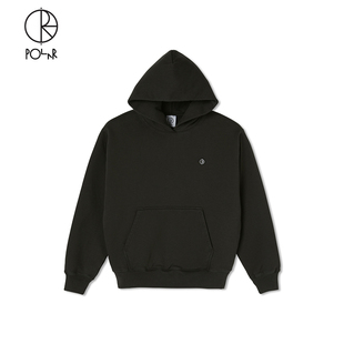 Patch Hoodie Skate 重磅廓形寬松衛(wèi)衣加絨情侶連帽衫 潮 Polar