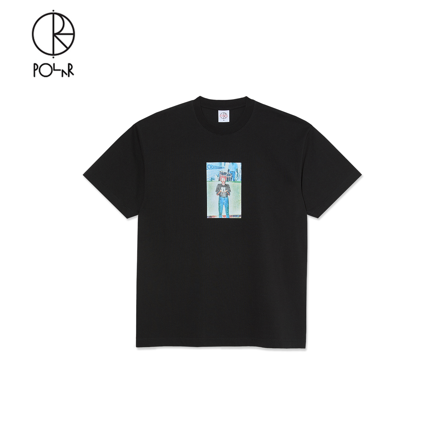 PolarSkateCo趣味印花短袖新