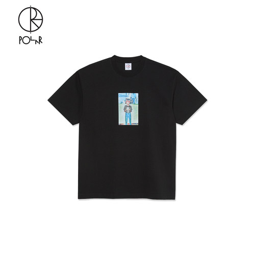 PolarSkateCo趣味印花短袖新
