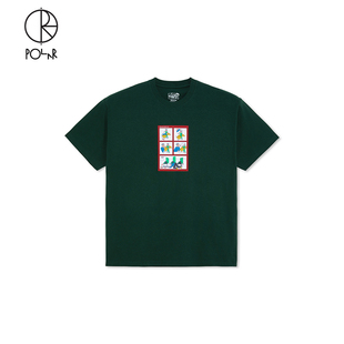 Safety T恤男 Polar Tee 趣味印花运动休闲短袖 Board Skate