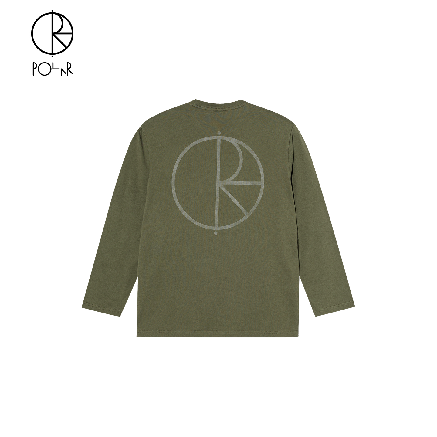 PolarSkateCo经典印花长袖T恤