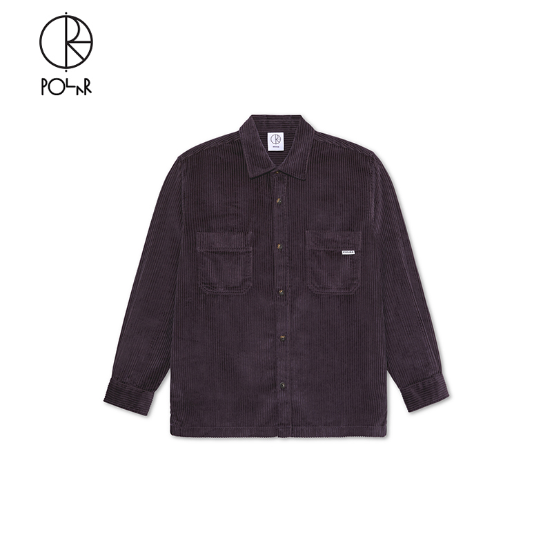 PolarSkateCo灯芯绒衬衫