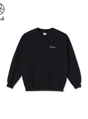 Polar Skate Co Default Crewneck 刺绣Logo滑板长袖情侣卫衣男女