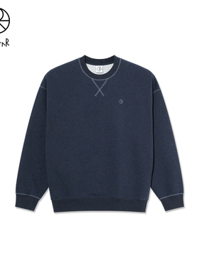 Polar Skate Co Frankie Crewneck 2025新品简约薄绒滑板运动卫衣