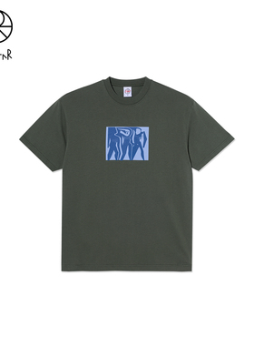 Polar Skate Co Cut Outs Tee 重磅纯棉剪裁人物印花圆领滑板短袖