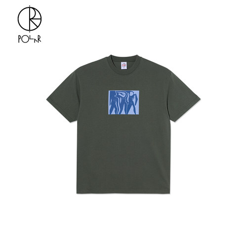 PolarSkateCo印花滑板短袖