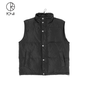 Polar Skate Co Puffer Vest 刺绣潮流运动情侣羽绒背心马甲男女