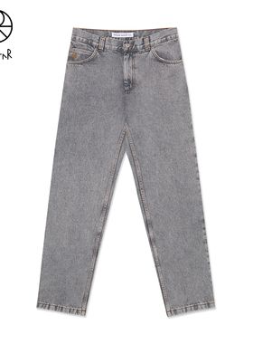 Polar Skate Co 89 Pants 新配色水洗做旧直筒街头滑板牛仔长裤男