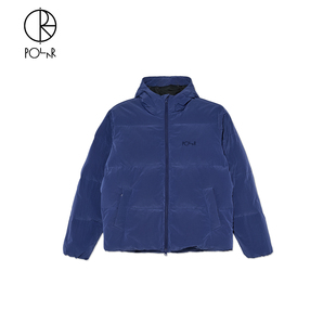 Soft Puffer Jacket 刺绣连帽保暖羽绒服 Polar 25冬新品 Skate