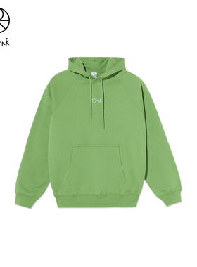Polar Skate Co Default Hoodie 25秋冬新款纯色刺绣加绒连帽卫衣
