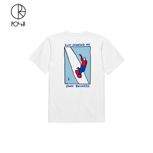 PolarSkateCo滑板短袖T恤