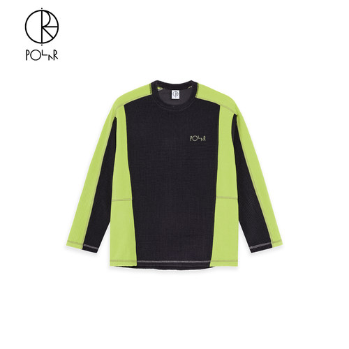 PolarSkateCo华夫格复古长袖