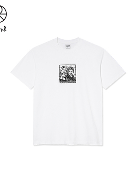 Polar Skate Co World Domination Tee 胸前印花滑板休闲短袖T恤