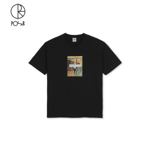 Skeleton Kid Tee Polar 印花重磅街头滑板短袖 个性 T恤 Skate