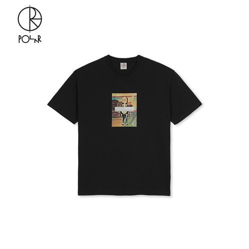 PolarSkateCo印花短袖T恤