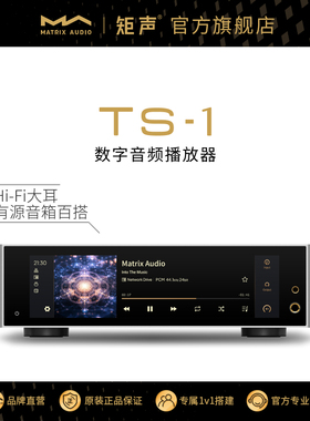 矩声Matrix Audio TS-1 数字音频播放器 数播解码耳放双飞秒时钟