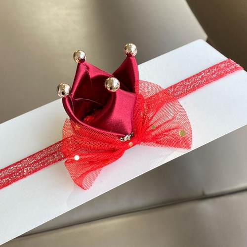 卷糖果女宝宝皇冠头饰