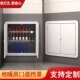 定制贴墙检修洞口遮挡盖板地暖分水器遮挡罩暖气弱电箱遮丑装 饰门