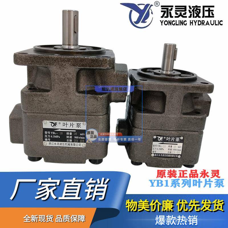 仙居YCL永灵YB1-25/6.3/10/12.5/16/20/32/63/80/100/125叶片泵