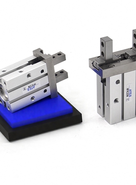 气动手指气缸通孔安装HFZ10N/HFZ16N/HFZ20N/25N/32N/40N