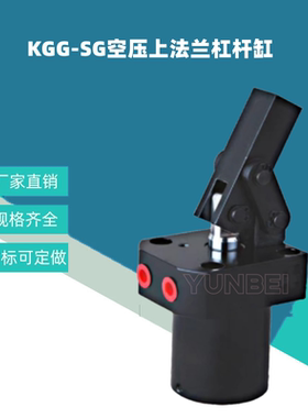 HPLCU-FA/KGG-SG/ALC-FAM25/32/4空压杠杆缸上法兰配管式板式两用