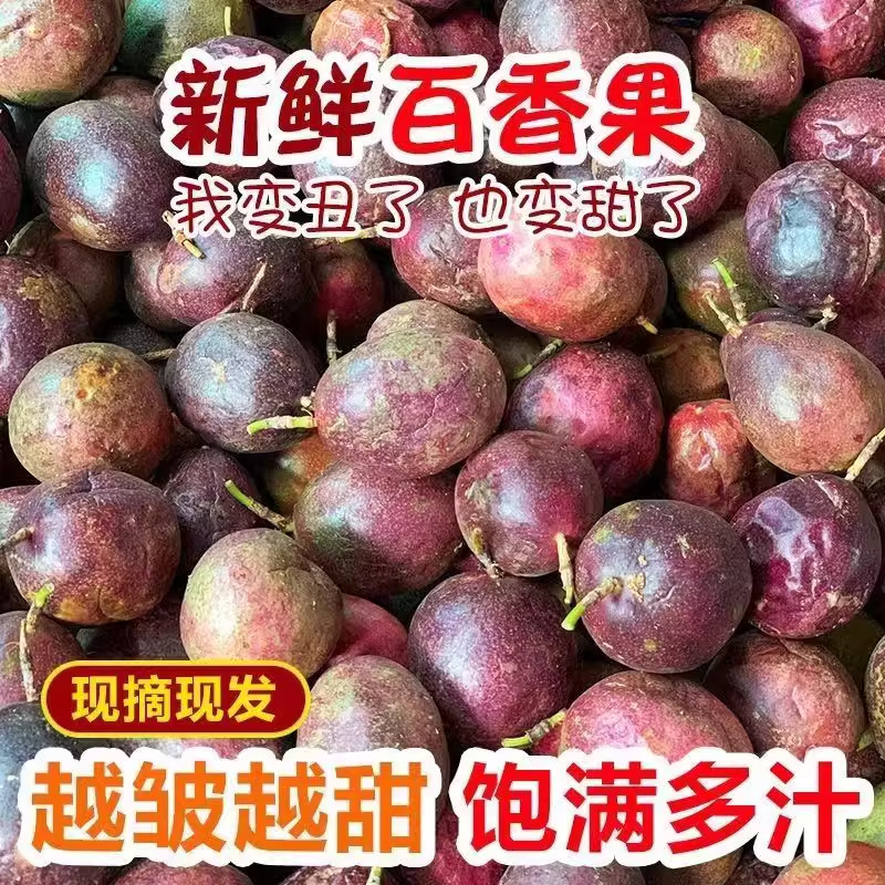 皱皮百香果新鲜包邮10斤