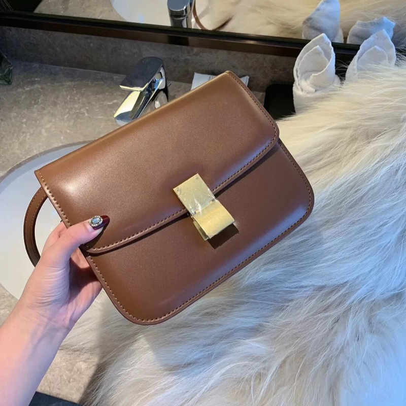 真皮豆腐包box包复古小方包空姐包2025新款潮网红百搭单肩斜挎包,箱包皮具/热销女包/男包,小方包,淘宝优惠券,粉丝福利购,淘宝优惠卷